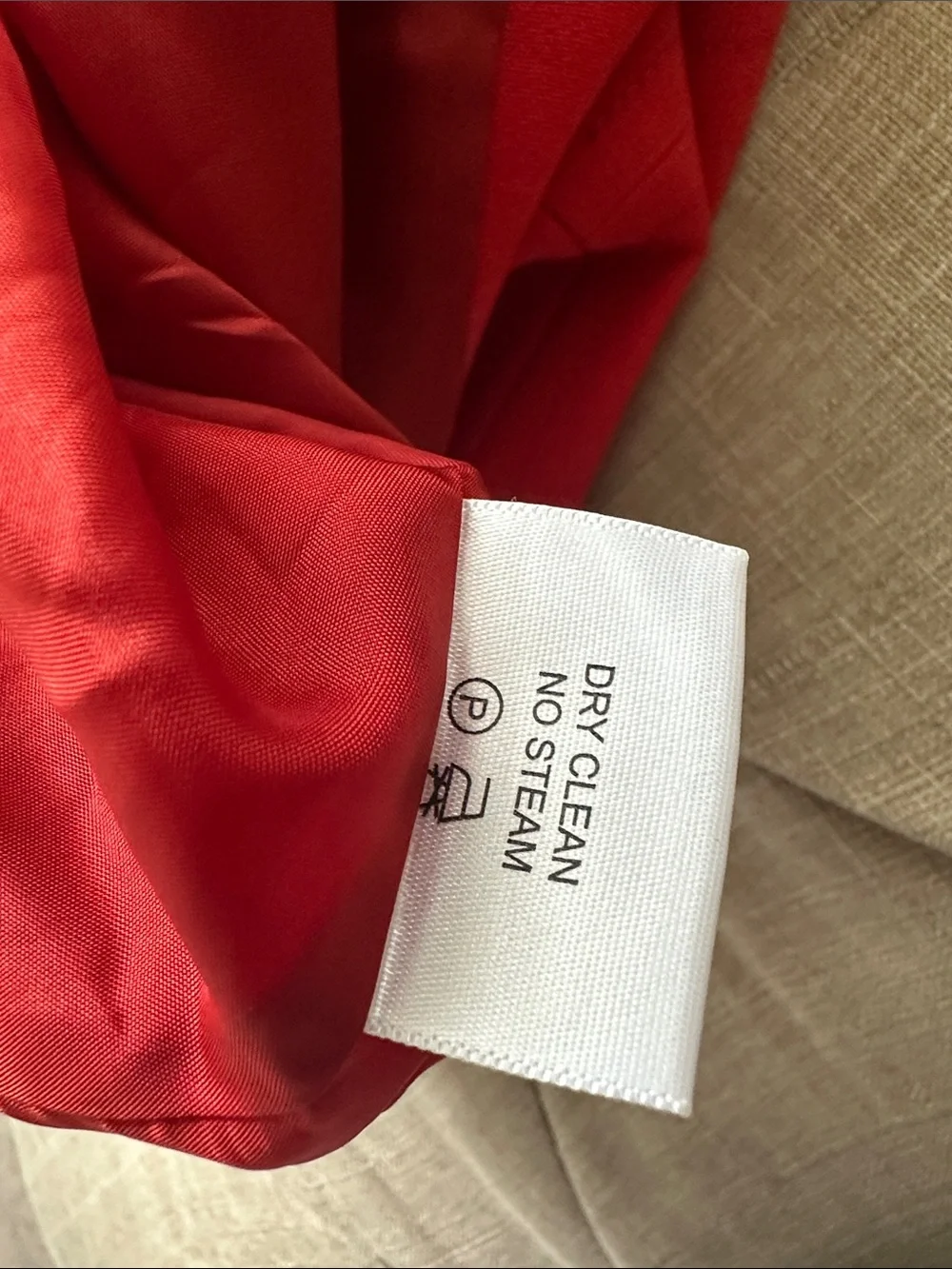 Tory Burch Red Short-Sleeve Shift Dress